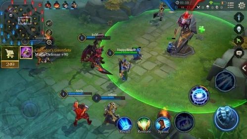 类似于王者荣耀5v5的<a href=https://www.sysxhz.com/game/ target=_blank class=infotextkey>游戏</a>